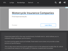 'understat.com' screenshot