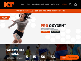 'kttape.com' screenshot