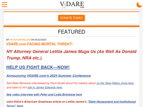 'vdare.com' screenshot