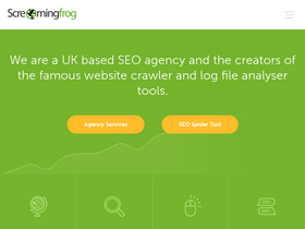 'screamingfrog.co.uk' screenshot