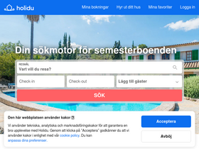'holidu.se' screenshot