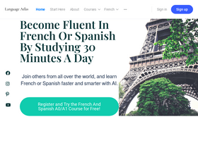 'languageatlas.com' screenshot