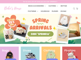 'boboshouse.com' screenshot