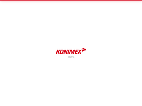 'konimex.com' screenshot