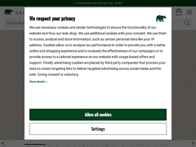 'globetrotter.at' screenshot