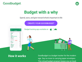 'goodbudget.com' screenshot