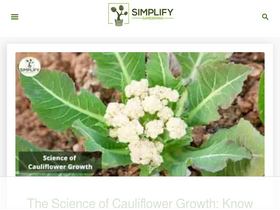 'simplifygardening.com' screenshot