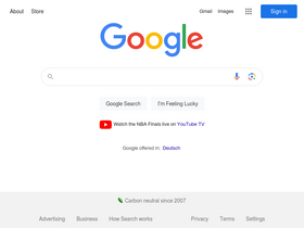 'google.lu' screenshot