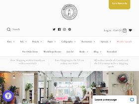 'wonderpens.ca' screenshot