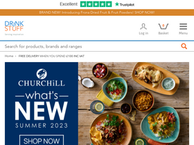 'drinkstuff.com' screenshot