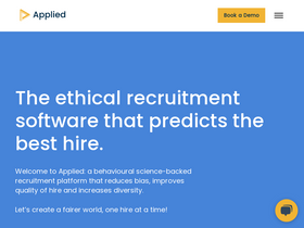 'beapplied.com' screenshot