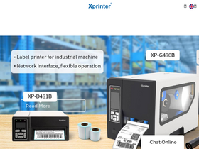 'xprintertech.com' screenshot