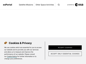 'eoportal.org' screenshot