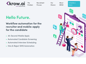 'krow.ai' screenshot