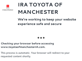 'toyotaofmanchesternh.com' screenshot