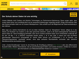 'ticketonline.de' screenshot