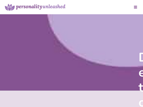 'personalityunleashed.com' screenshot