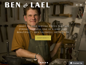 benandlael.com homepage screenshot