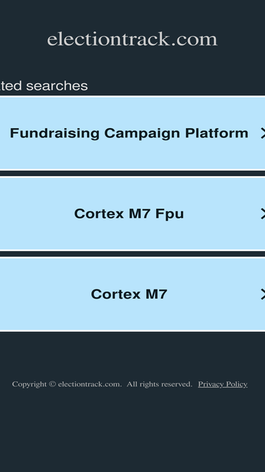 electiontrack.com