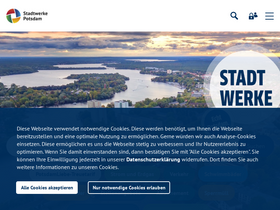 'swp-potsdam.de' screenshot