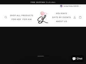 expresslovejewelgifts.com homepage screenshot