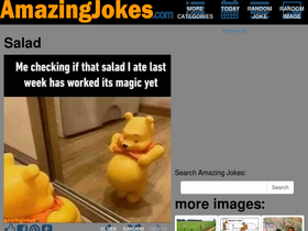 'amazingjokes.com' screenshot