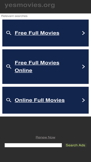 Yesmovies unblocked online