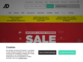 'jdsports.co.uk' screenshot