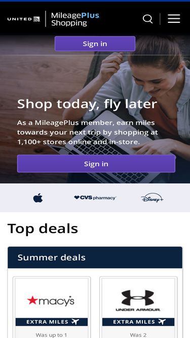 shopping.mileageplus.com