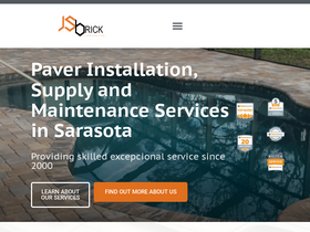 'jsbrickcorporation.com' screenshot