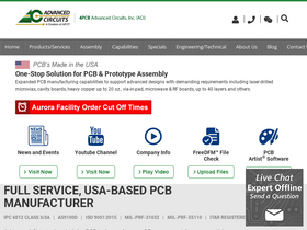 '4pcb.com' screenshot