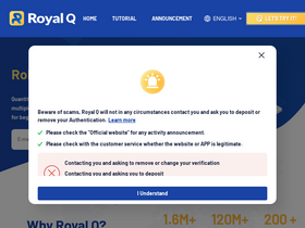 'royalqs.com' screenshot