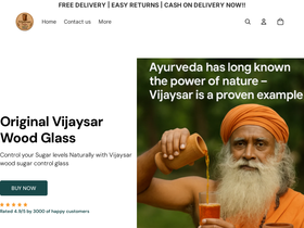 vijaysar.in homepage screenshot