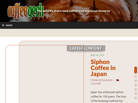 'coffeegeek.com' screenshot