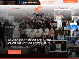 'convoca.pe' screenshot