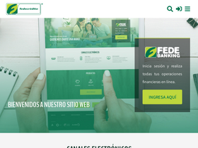 'fedecredito.com.sv' screenshot
