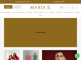 'mariab.ae' screenshot