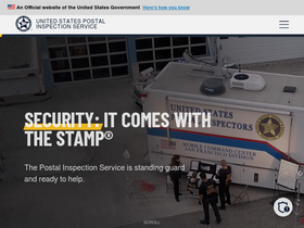 'uspis.gov' screenshot