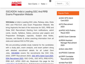 'sscadda.com' screenshot