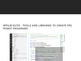 'wpilib.org' screenshot