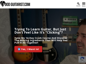 'goodguitarist.com' screenshot