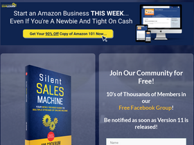 'silentsalesmachine.com' screenshot