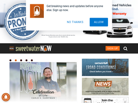 'sweetwaternow.com' screenshot