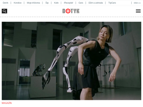 'dotyk.cz' screenshot