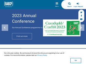 'babcp.com' screenshot