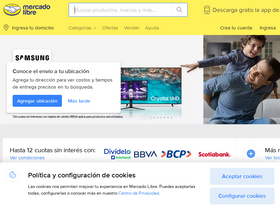 'mercadolibre.com.pe' screenshot