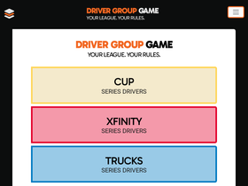 'drivergroupgame.com' screenshot