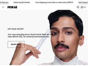 mokaebeauty.com homepage screenshot
