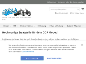 'ost-moped.de' screenshot