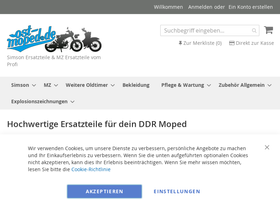 'ost-moped.de' screenshot